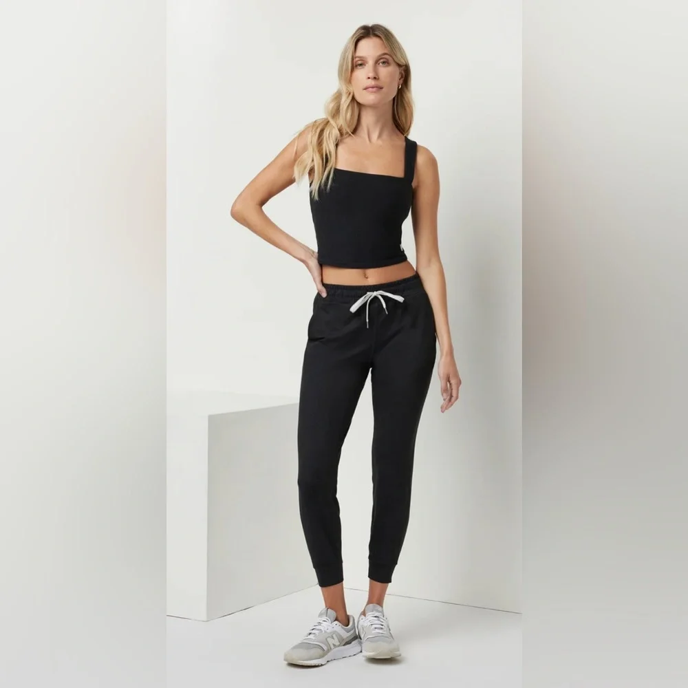 Vuori Performance Jogger in Black Heather DreamKnit , size M - Picture 9 of 13